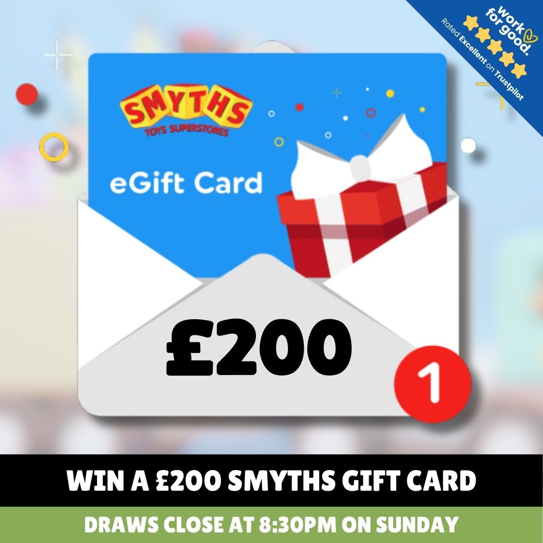 Win a £200 Smyths Toys Gift Card