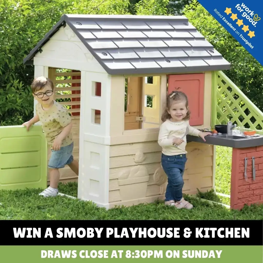 Win A New Smoby Playhouse and Kitchen